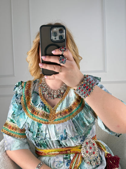 Robe de maison kabyle — Modèle Lilia