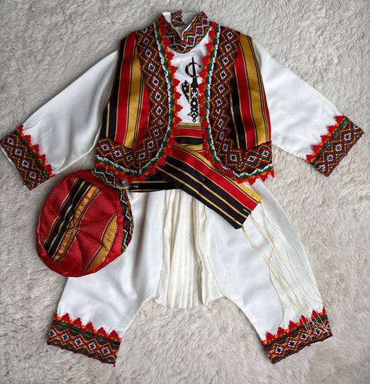 Tenue traditionnelle kabyle Thara - Idéale pour cérémonie de circoncision Robes Kabyles