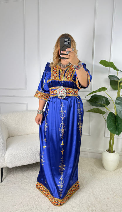 Robe de soirée kabyle — Modèle Thilelli sans manches (Copie) Yelli