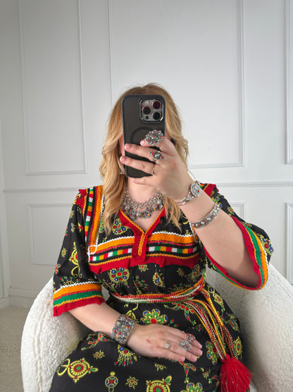 Robe Jida Kabyle – Modèle Kenza Yelli