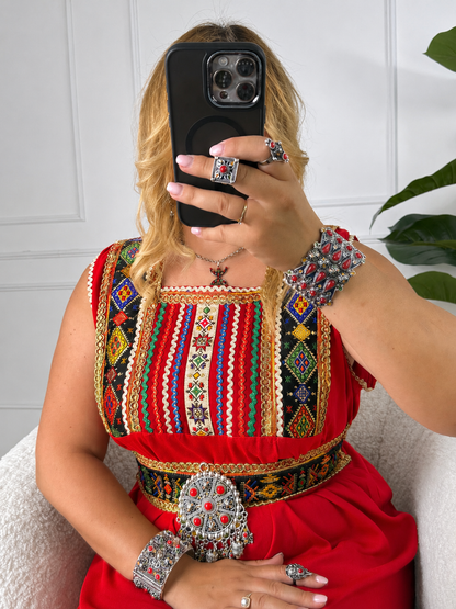 Robe de maison kabyle — Modèle Yelli