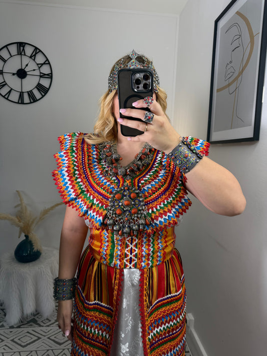 Robe traditionnelle Iwadiyen sans manche Yelli