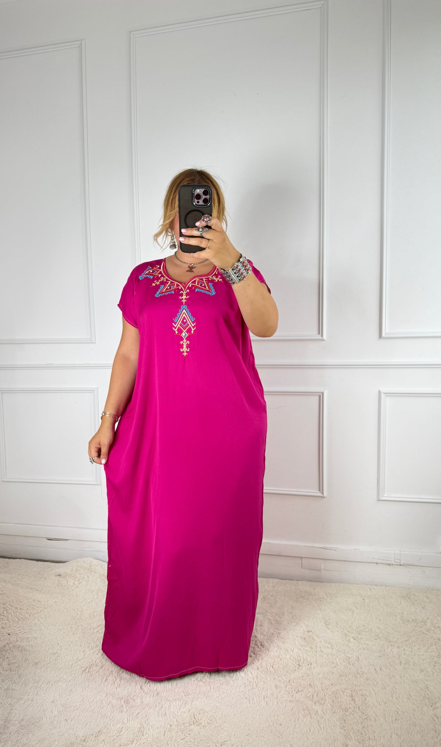 Robe de maison kabyle — Modèle Yelli