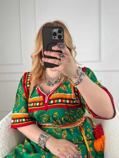 Robe de maison kabyle — Modèle Kenza Yelli
