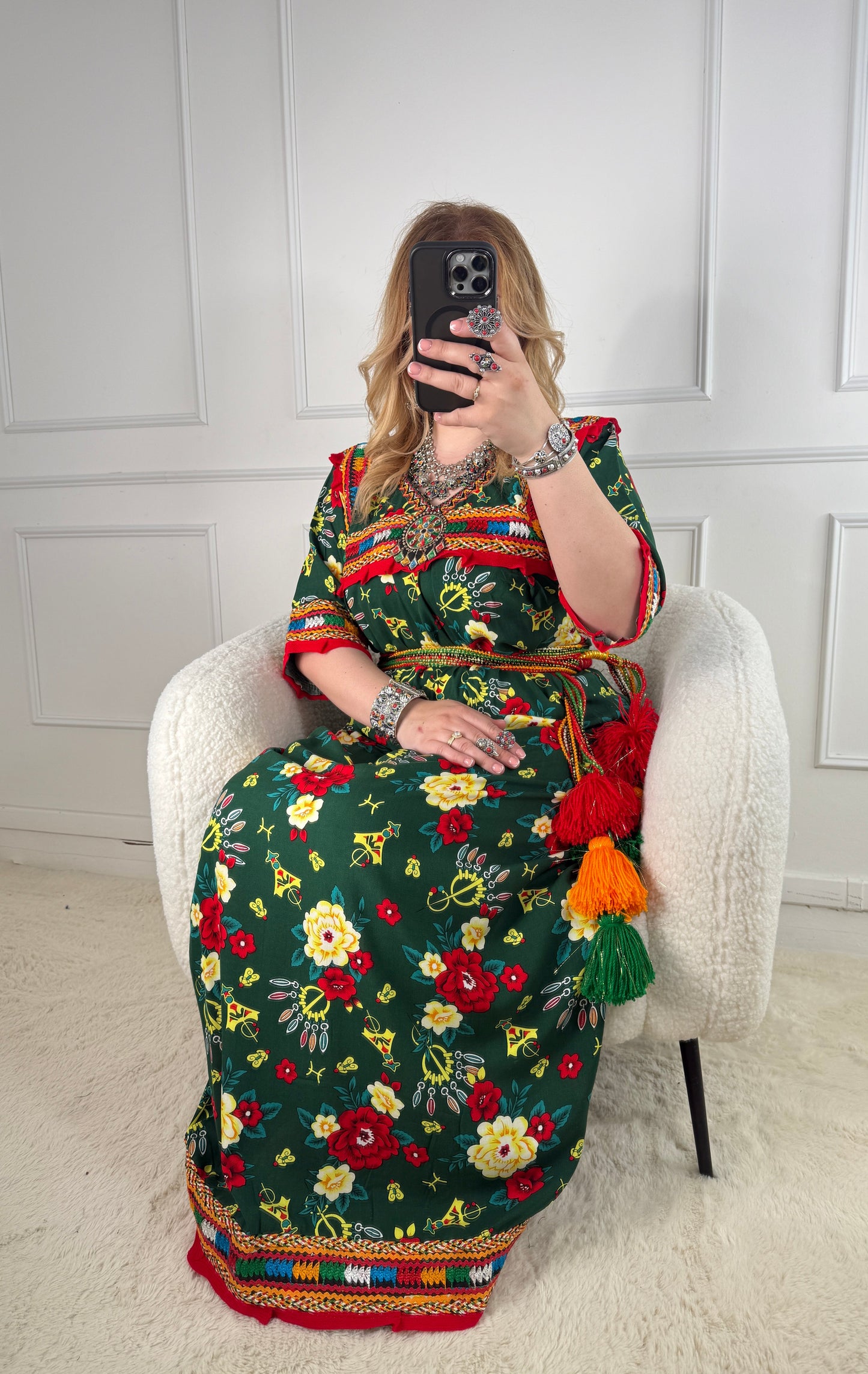 Robe de maison kabyle — Modèle Dihya (Copie) Yelli