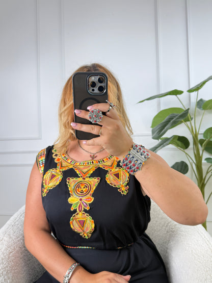 Robe de maison kabyle — Modèle Yelli