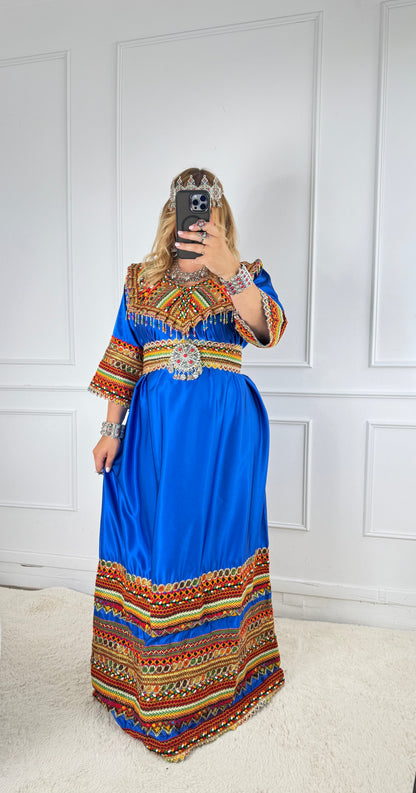 Robe de soirée kabyle — Modèle Zohra Yelli