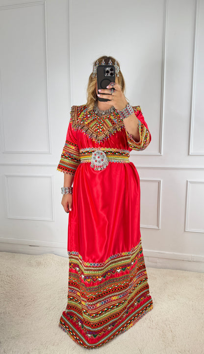 Robe de soirée kabyle — Modèle Zohra Yelli