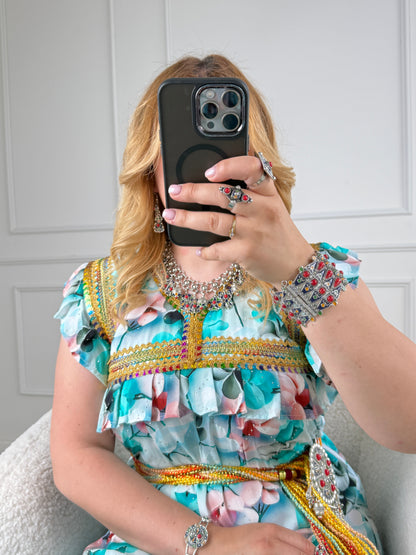Robe de maison kabyle — Modèle Sania Yelli