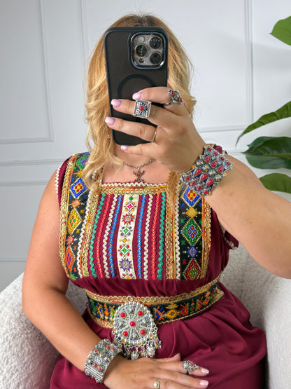 Robe de maison kabyle — Modèle Yelli