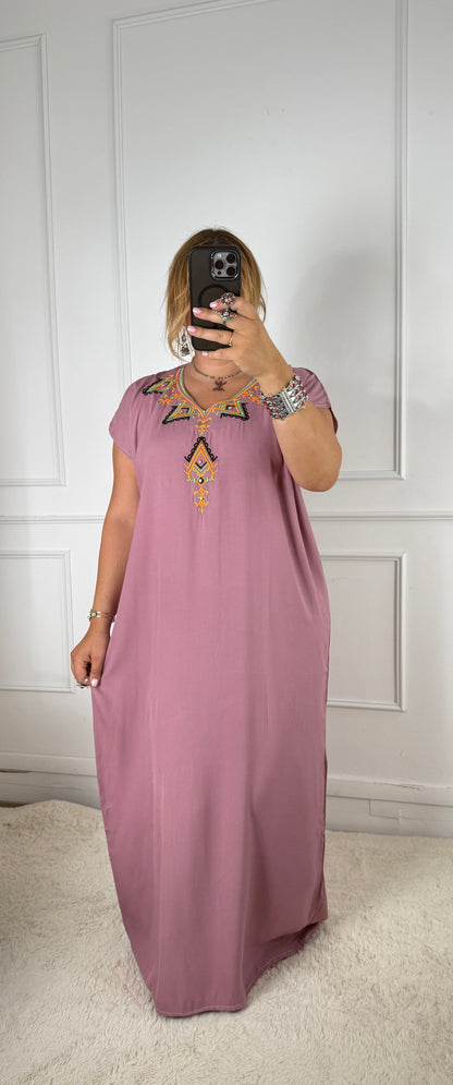 Robe de maison kabyle — Modèle Yelli