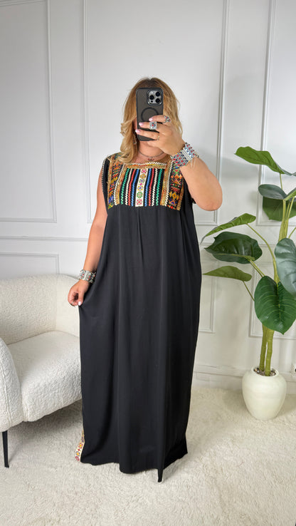 Robe de maison kabyle — Modèle Yelli