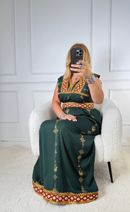 Robe d’hôtesse kabyle — Modèle Sonia Yelli