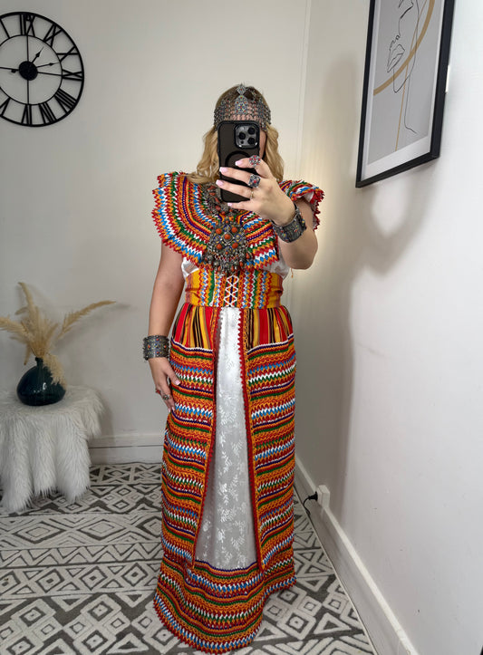 Robe traditionnelle Iwadiyen sans manche Yelli