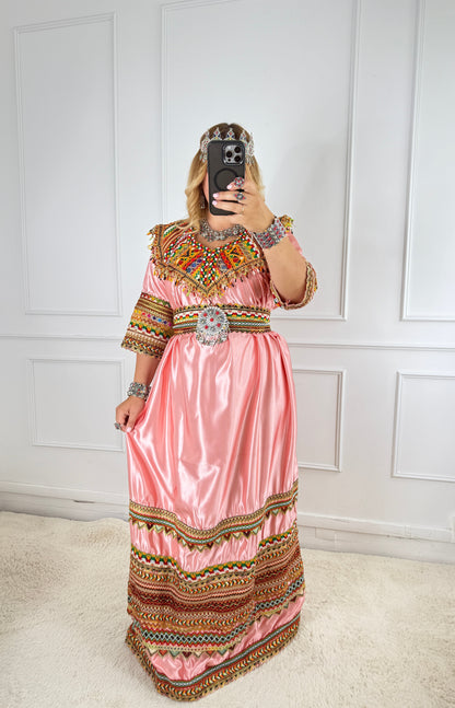Robe de soirée kabyle — Modèle Zohra Yelli