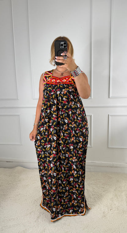 Robe de maison kabyle — Modèles Yasmine Yelli
