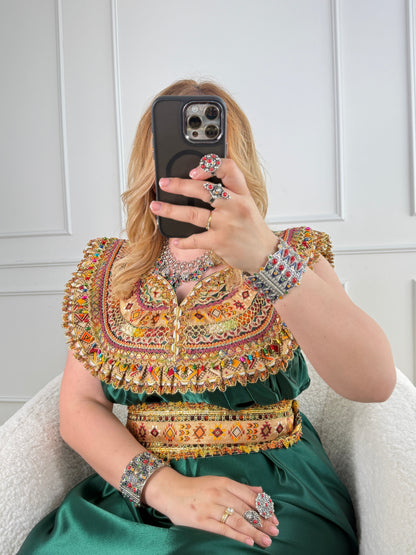 Robe de soirée kabyle — Modèle Sana Yelli