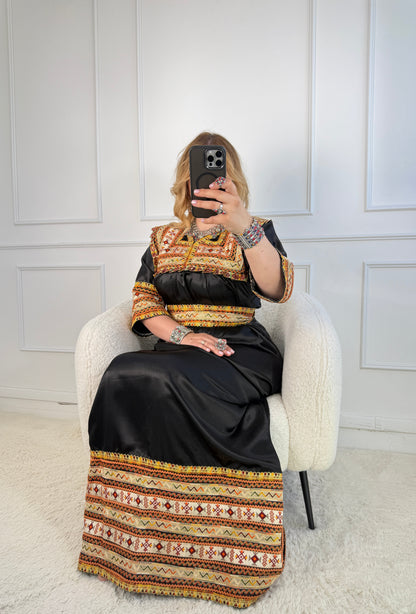 Robe de soirée kabyle — Modèle Melya Yelli