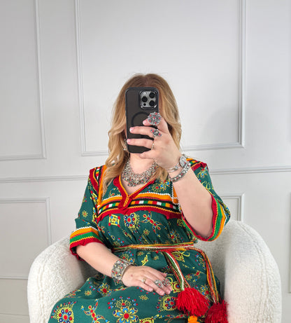 Robe Jida Kabyle – Modèle Kenza Yelli