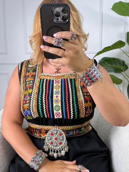 Robe de maison kabyle — Modèle Yelli