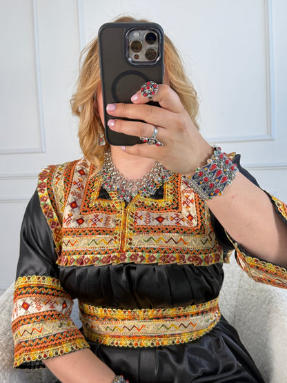 Robe de soirée kabyle — Modèle Melya Yelli
