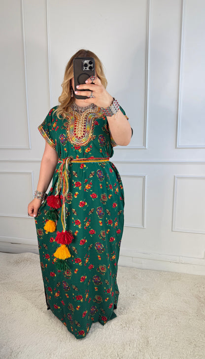Robe de maison kabyle — Modèle Samira Yelli