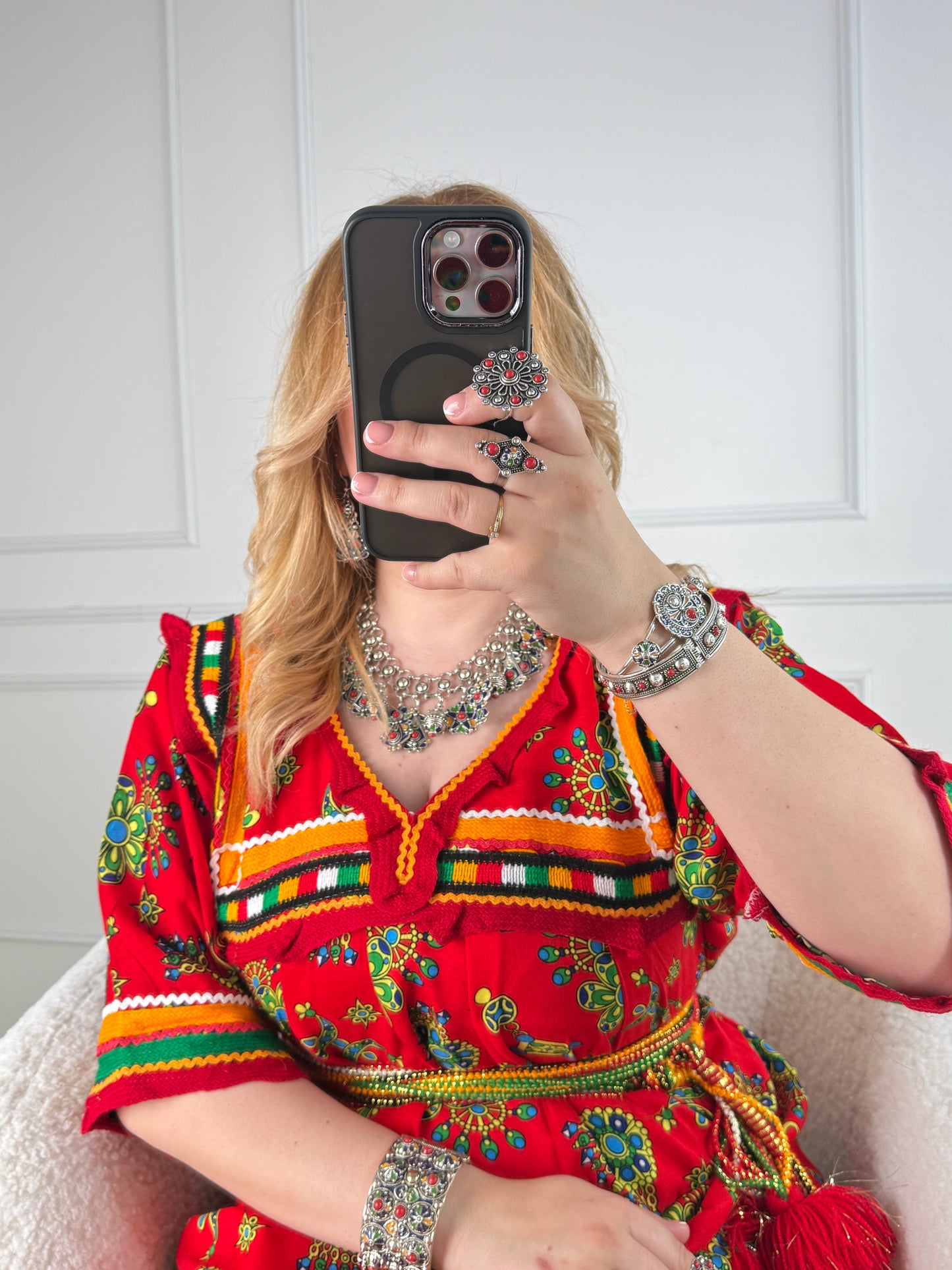 Robe Jida Kabyle – Modèle Kenza Yelli