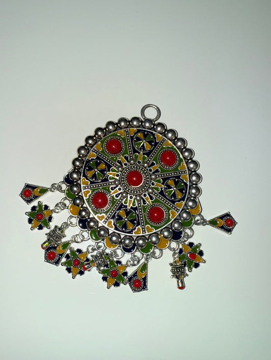 Grande broche fantaisie Yelli