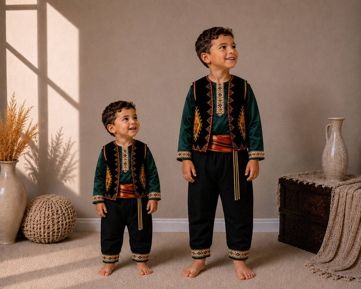Tenus traditionnelles kabyle garçon Robes Kabyles