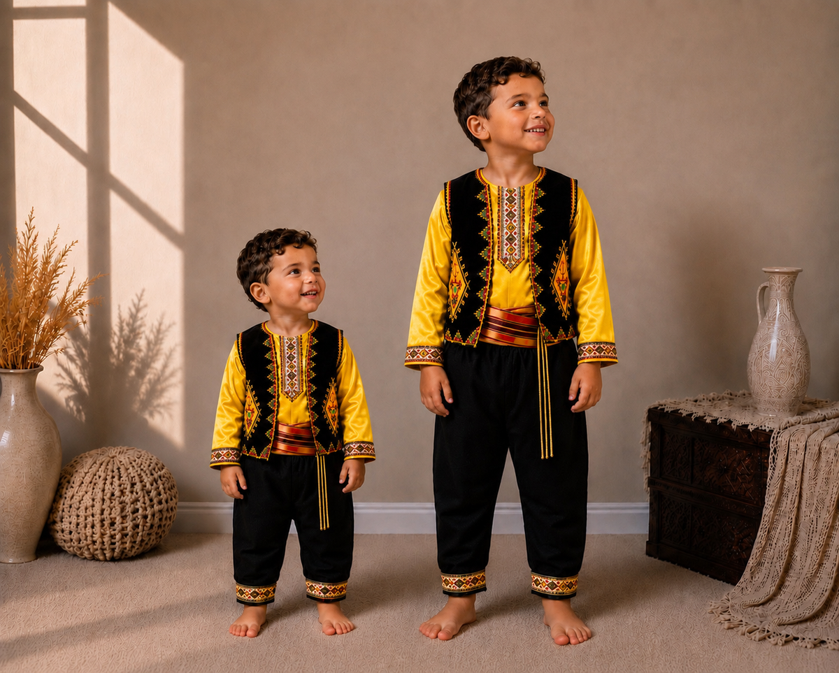 Tenus traditionnelles kabyle garçon Robes Kabyles