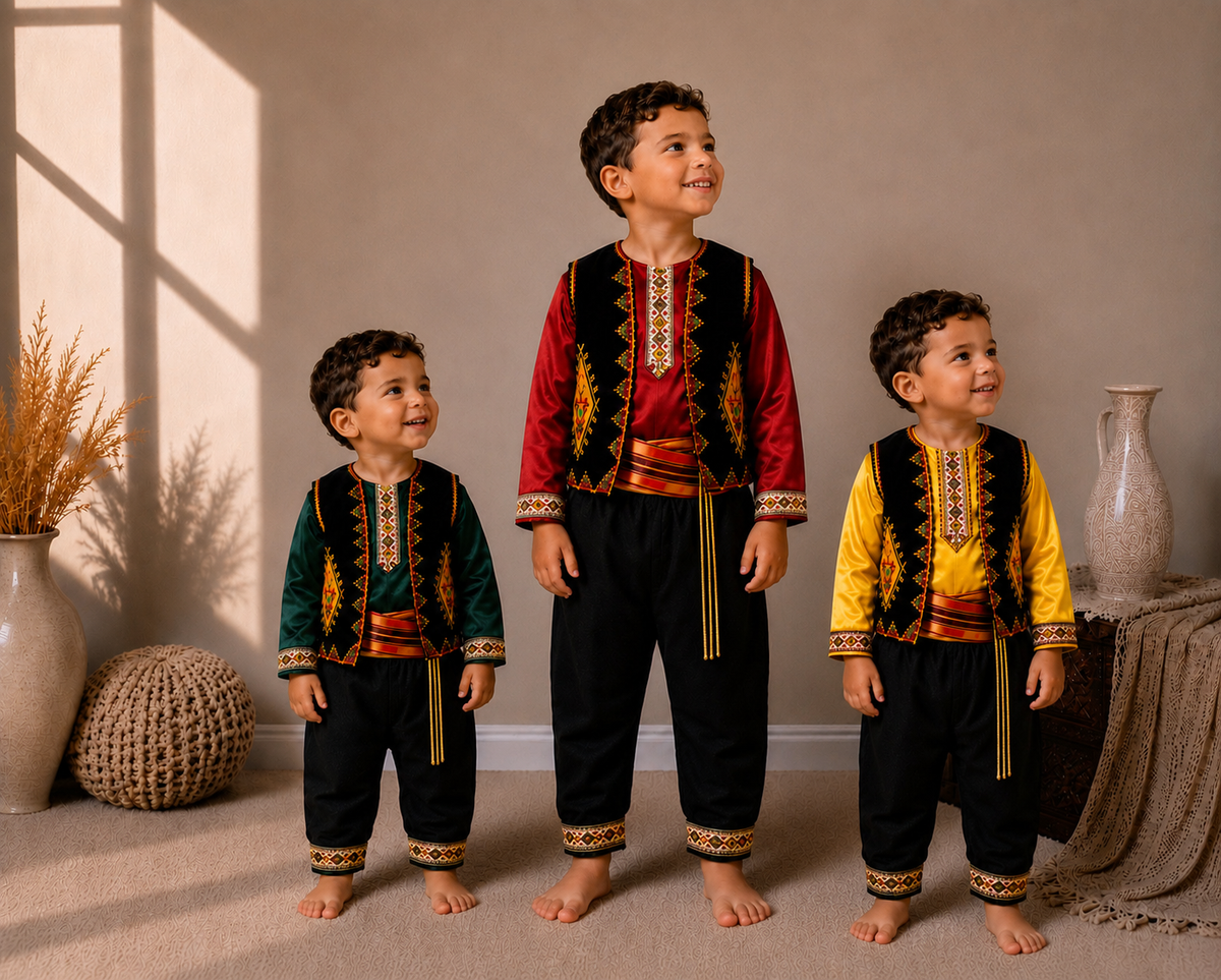 Tenus traditionnelles kabyle garçon Robes Kabyles